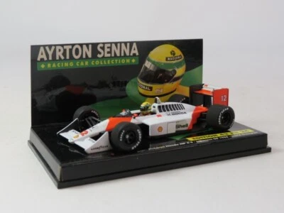 Minichamps Mclaren MP4/4 #12 Senna World Champion 1988 Japanese 1/43 540884392 - Immagine 1 di 4