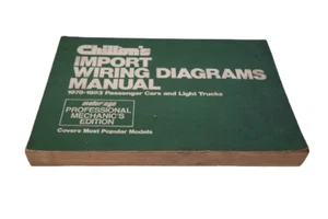 CHILTON 7389 Wiring Diagrams Manual 78-83 IMPORT Passenger Cars Light Trucks - Picture 1 of 3