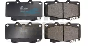 4pcs Ultima GCT Front Brake Pads for Toyota Hilux KUN26 GGN25 297 Disc - Picture 1 of 2
