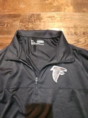 Under Armour Atlanta Falcons NFL Combine Authentic Black Sz S - Image 1 of 4