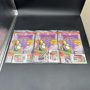 Ralph Snart Adventures 5th Series #5  1993 Lot Of 3 Sealed In Bag Bonus Card - Picture 1 of 4