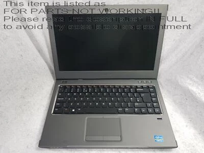 FAULTY? Dell Vostro 3460 14" Laptop Unknown Specs (NO RAM, NO HDD) Grade C For P - Image 1 of 4