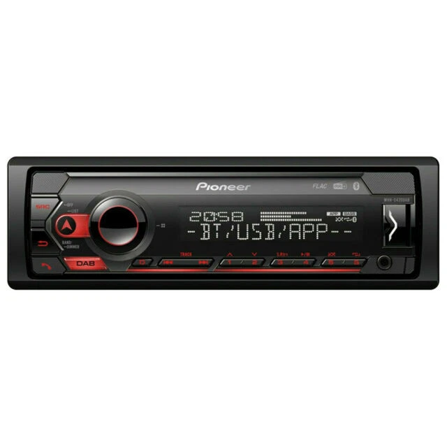 Pioneer MVH-S420DAB DAB+ 1DIN Autoradio - Nero
