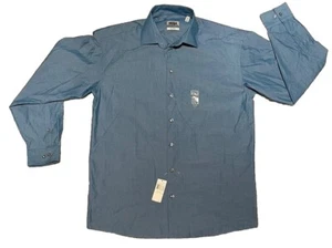 Kenneth Cole Unlisted Men's Dress Shirt Steel Blue 15-15 1/2 32/33 Reg Fit Med - Picture 1 of 10