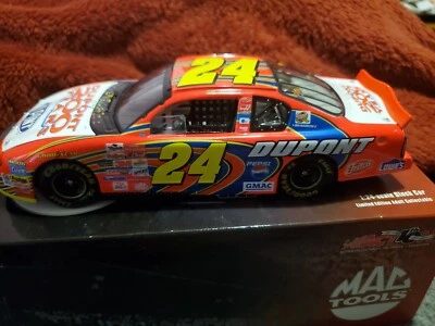 Jeff Gordon #24 Dupont 2002 200 aniversario Monte Carlo Mac Tools firma  Foto 1 de 4
