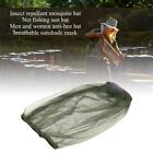Mosquito Insect Hat Bug Mesh Head Net Face Protector Fine Travel W3H4