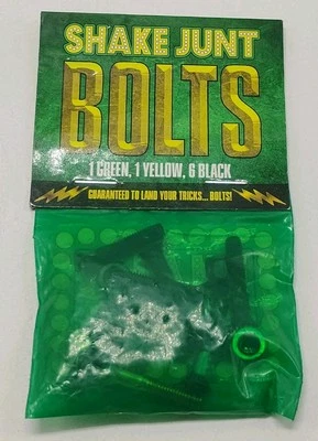 Nuevo bolso de sacudida Junt Phillips pernos de 1", 1 verde 1 amarillo 6 negro Foto 1 de 2