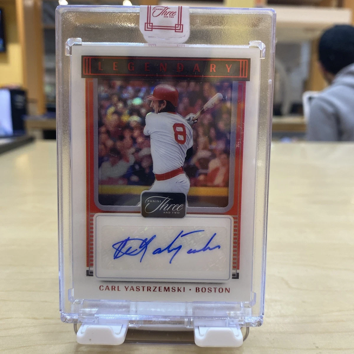 Carl Yastrzemski Autographed Baseball Cards for sale | eBay