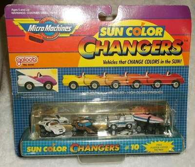 Micro Machines 1988 cambiadores de color solares #10 no. 6440 NUEVO PRECINTADO Foto 1 de 3