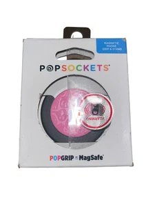POPSOCKETS MAGNETIC PHONE GRIP & STAND WITH MAGSAFE, MAGNETIC ADAPTER - PINK - Picture 1 of 7