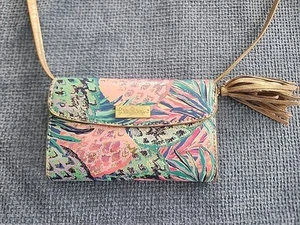Lilly Pulitzer Wallet Coin Purse Wristlet Floral - Picture 1 of 7