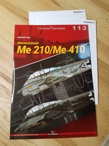 Messerschmitt Me 210/Me 410 Anirudh Rao Top Drawings SC - Imagen 1 de 1