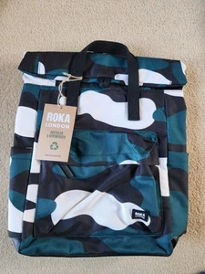 ROKA CANFIELD B MEDIUM CAMO ROSE BACKPACK £80 TRAVEL - Picture 1 of 3