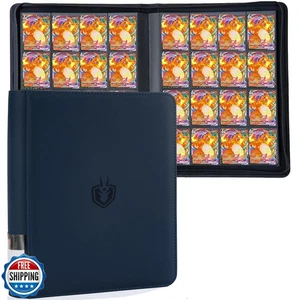 ByderPro Premium-SV 1024 Pockets Card Binder,Label Design,16 Pocket Trading C - Picture 1 of 5