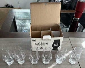 Vaso de whisky de cristal Glencairn - NUEVO - Juego de 6 - ¡La marca 1 es diferente L@@K! - Imagen 1 de 8