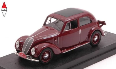 1/43 RIO FIAT 1500 6C N 36 RALLY MONTECARLO 1937 GIGI VILLORESI DARK RED - Immagine 1 di 3