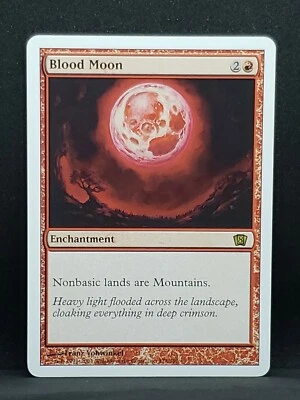 Blood Moon LP MTG 8th Ed 178 Enchantmant R Leg Mod Mana Screw Side Board 116 - Image 1 of 2