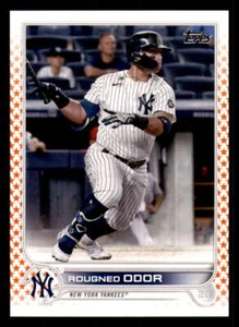 2022 Topps Orange Star 99 Made 5 Rougned Odor - New York Yankees - Picture 1 of 4