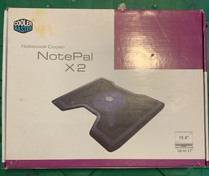 Cooler Master NotePal X2 Notebook Laptop Cooler Pad Stand 140mm Fan 15" - 17" - Picture 1 of 4