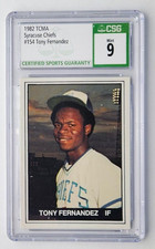 1982 TCMA Minor League #17 (154) TONY FERNANDEZ Syracuse Chiefs CSG 9 MINT