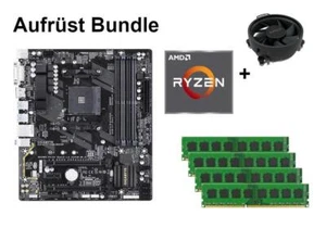 Paquete Gigabyte GA-AX370M-DS3H + AMD Ryzen 7 / Ryzen 9 + 8GB - 64GB RAM - Imagen 1 de 1