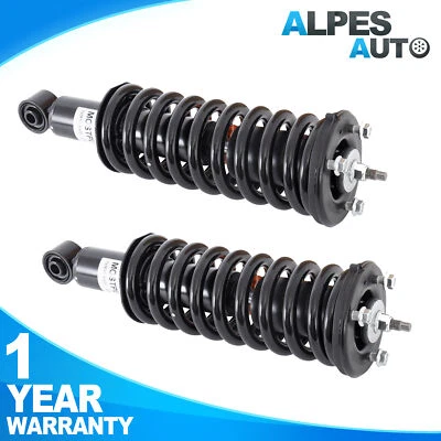 Pair Front Shock Struts w/Coil Spring Assembly For 2005-2021 Nissan Frontier RWD Foto 1 de 4