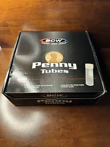 100 tubi monete centesimo penny grano testa indiana conservazione sicura BCW alta qualità 1 scatola - Foto 1 di 3