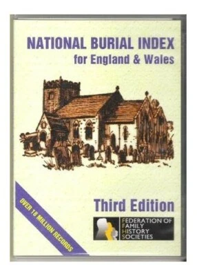 National Burial Index by Federation of Family History Societies CD-ROM Book The - Image 1 of 2