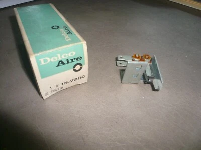 Interruptor Maestro Aire Acondicionado NOS GM DELCO 64-66 Oldsmobile y 66-70 Toronado Foto 1 de 2