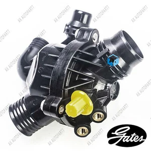 GATES Coolant Thermostat 11537601158 For BMW 135i 335i 335xi X5 X6 E90 - Picture 1 of 4