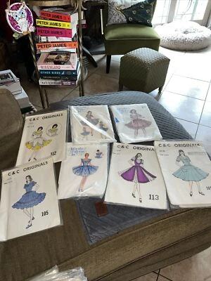 Mix Lot of  13  C & C Originals Square Dance Dress Pattern Uncut - Image 1 of 4
