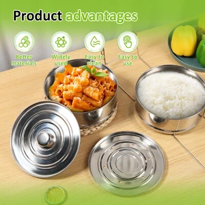 Stackable Steamer Insert Pans Practical Sturdy Stackable Insert Pans AU`- - Picture 1 of 11