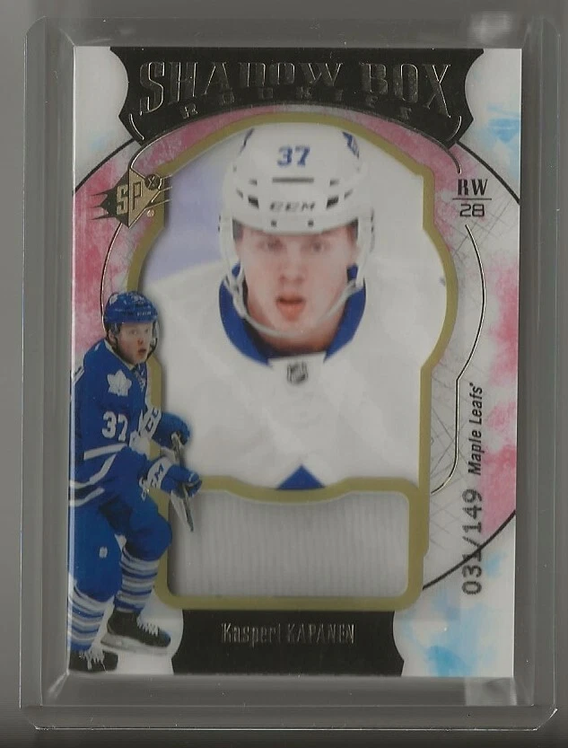 2016 2016-17 SPx Red #55 Kasperi Kapanen Jersey 031/149 Rookie Maple Leafs - Image 1 of 1