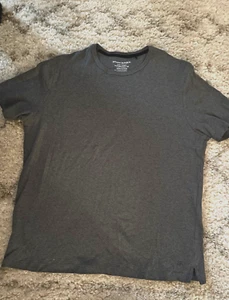 BANANA REPUBLIC MENS SHORT SLEEVES T SHIRT GRAY XL - Picture 1 of 2