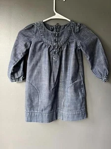 Baby Gap Chic Denim Dress for Girls size 4 - Picture 1 of 9