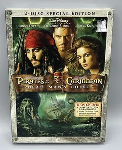 PIRATES OF THE CARIBBEAN 2 DISC SPECIAL EDITION DVD SEALED NEW dead man’s chest - Picture 1 of 3