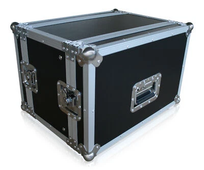 Effect Rack 7U 25cm Deep Flight Case Effect Rack 19" DD Case Siderack Butterfly - Image 1 of 3