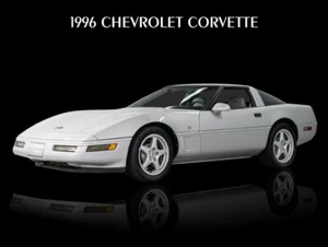 1996 Chevrolet Corvette in Silver NEW METAL SIGN: 9x12" & Free Shipping - Picture 1 of 1