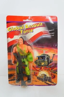 Винтажная экшн-фигурка Global Assault Force Rambo KO Knockoff Bootleg (C) - Изображение 1 из 4