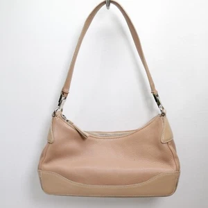 Antonio Melani Shoulder Handbag Women S Tan Leather Hobo Lined Purse Satchel Bag - Picture 1 of 14
