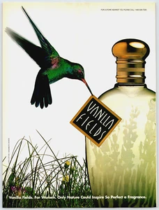 1995 Vanilla Fields fragranza per donna rivista stampa pubblicità rivista persone vintage - Foto 1 di 2