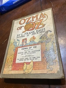 OZMA of OZ Frank Baum 2nd ED CIR 1920 Color Illustrations! - Picture 1 of 24