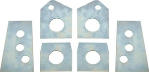 Subframe Body Plate Set 1967-1969 Firebird and Camaro 1968-1974 Nova - Picture 1 of 2