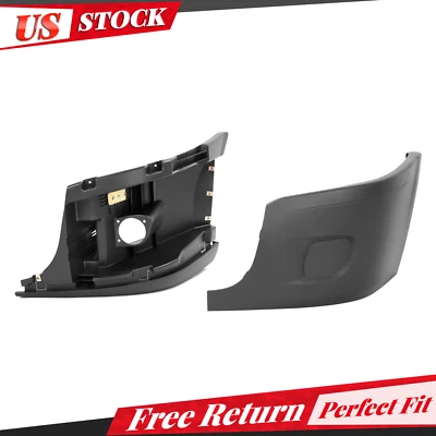 For Freightliner Cascadia 2008-2017 Front Bumper Reinforcement & End Cover Left Foto 1 de 4