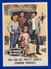 SUNNING YOURSELF 1963 TOPPS THE BEVERLY HILLBILLIES #33 NEARMINT SHARP CORNERS