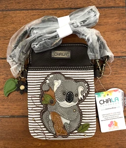 Chala Cellphone Crossbody Koala, Flower Pull Shoulder Bag Preowned-Not Used - Picture 1 of 6