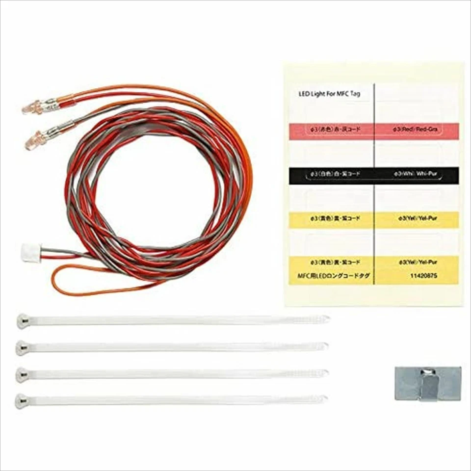 Tamiya 56549 MFC 2x3mm Red 1100mm LED Light Set