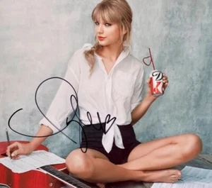 Taylor Swift Photo Print Signed Art Print 11 Mil High Gloss Photo Paper Print - Picture 1 of 3