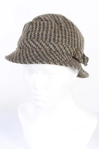 Sombrero cubo Mayser Milz moda forrado hebilla ala vintage multi - HAT983 - Imagen 1 de 4