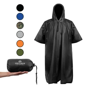 Arcturus Large Lightweight Rain & Wet Weather Multi-Use Waterproof Poncho - Picture 1 of 18